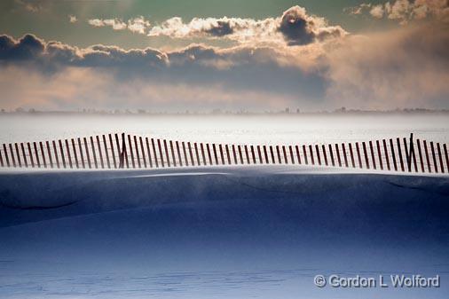 Snow Fence Doing Its Job_13299.jpg - Photographed at Ottawa, Ontario - the capital of Canada.